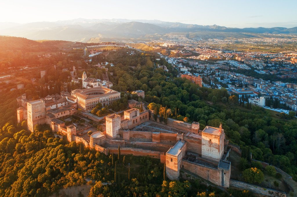 Aerial Views of the Alhambra