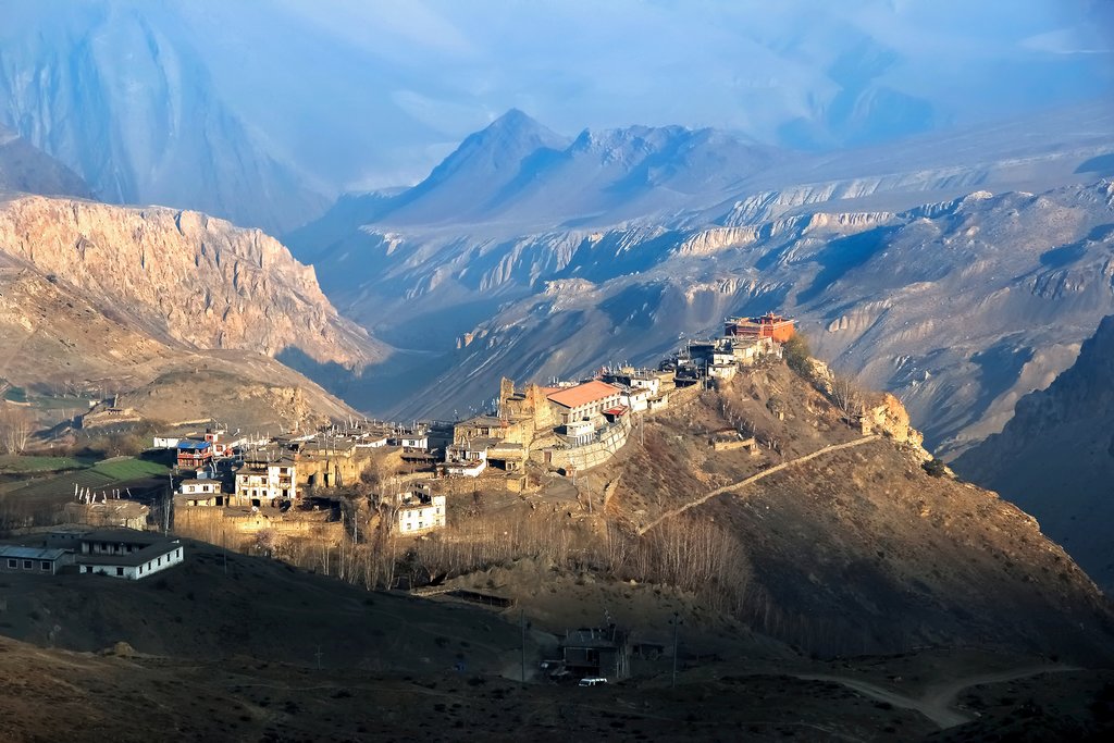 View from above Muktinath