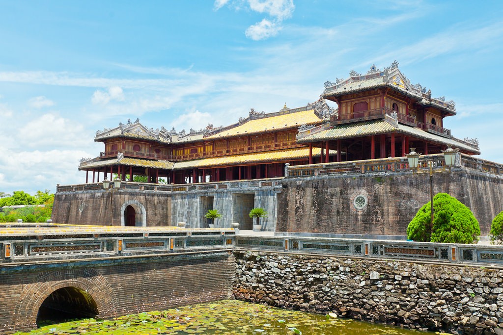 The old Imperial City of Hue