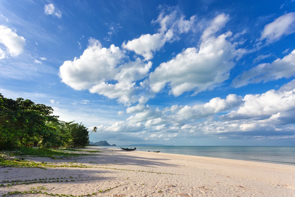 Spend a free day relaxing on Khanom's wild and empty beaches