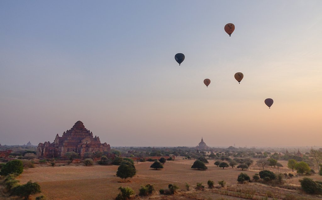 Dhammayangyi Temple in Bagan Myanmar