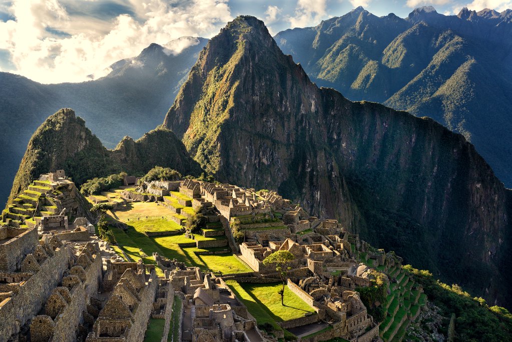 The legendary Machu Picchu ruins