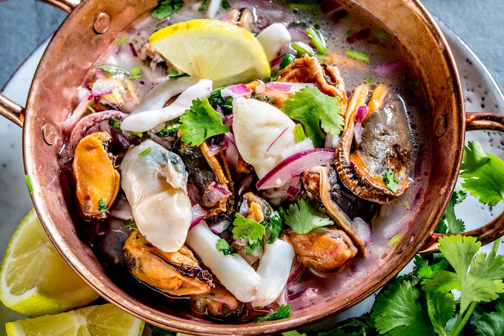 Peruvian ceviche