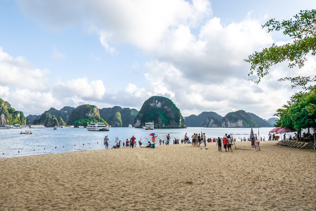 Beach at Ti Top Island