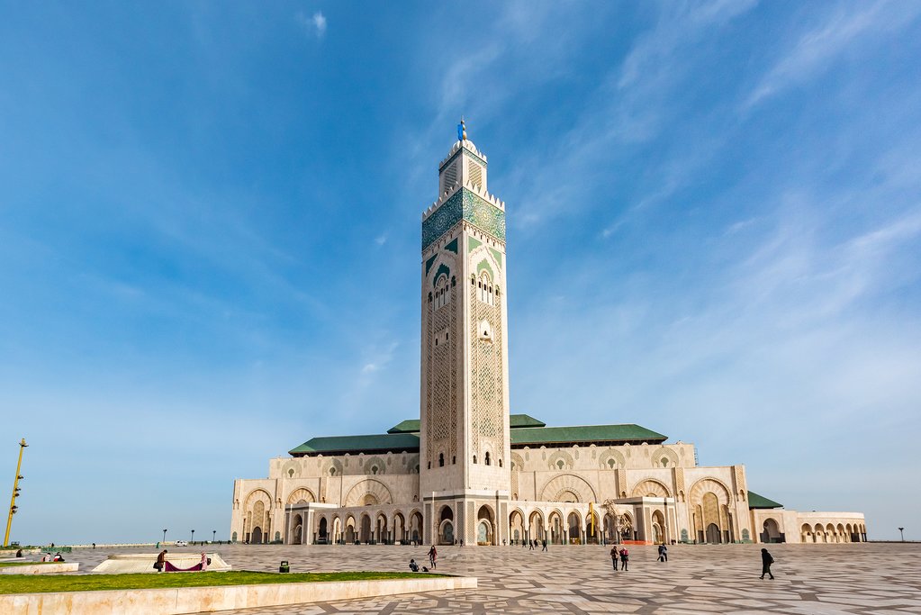 The Hassan II Mosque - Casablanca, Morocco