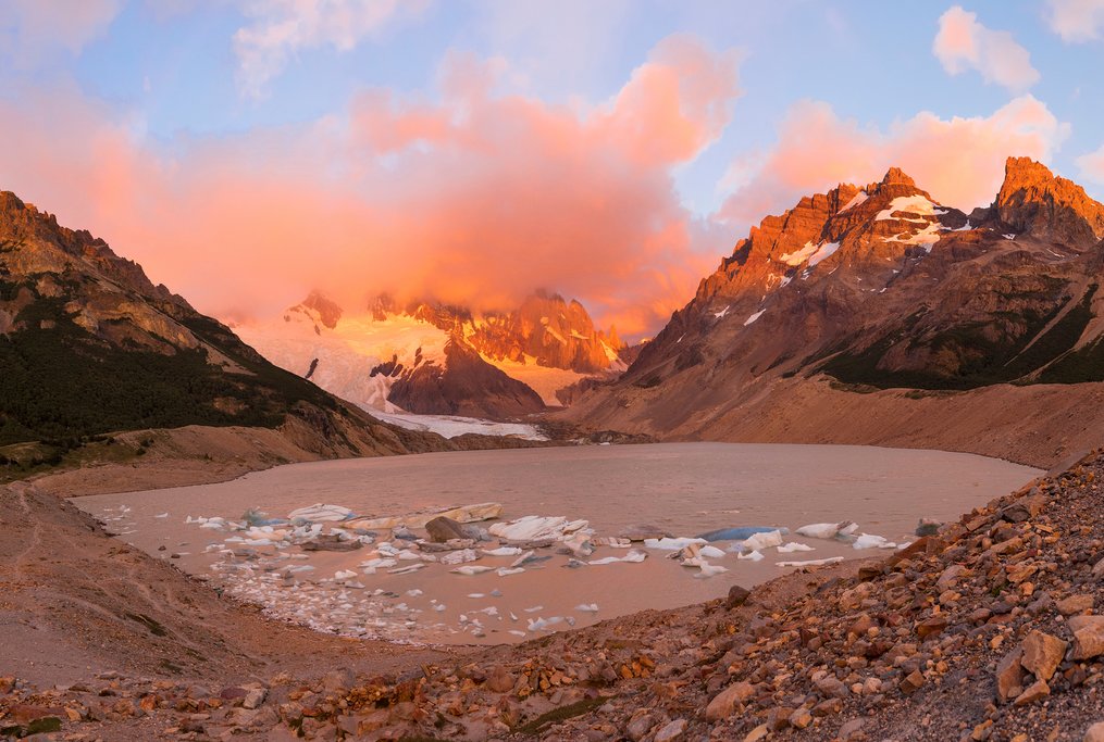 Dawn at Laguna Torre
