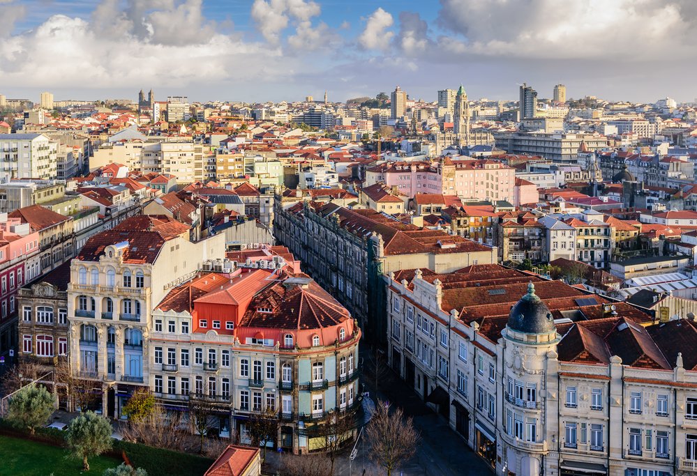 Aerial Views of Porto
