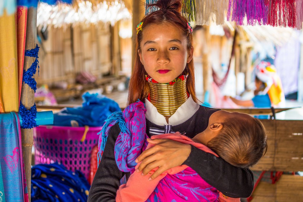 Members of the Karen hill tribe