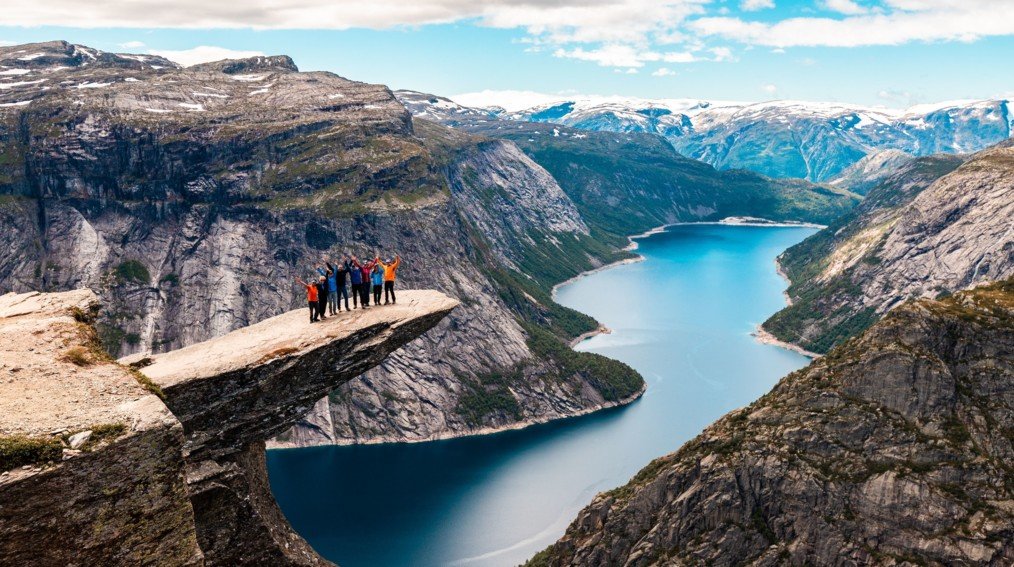 Spectacular View from Trolltunga