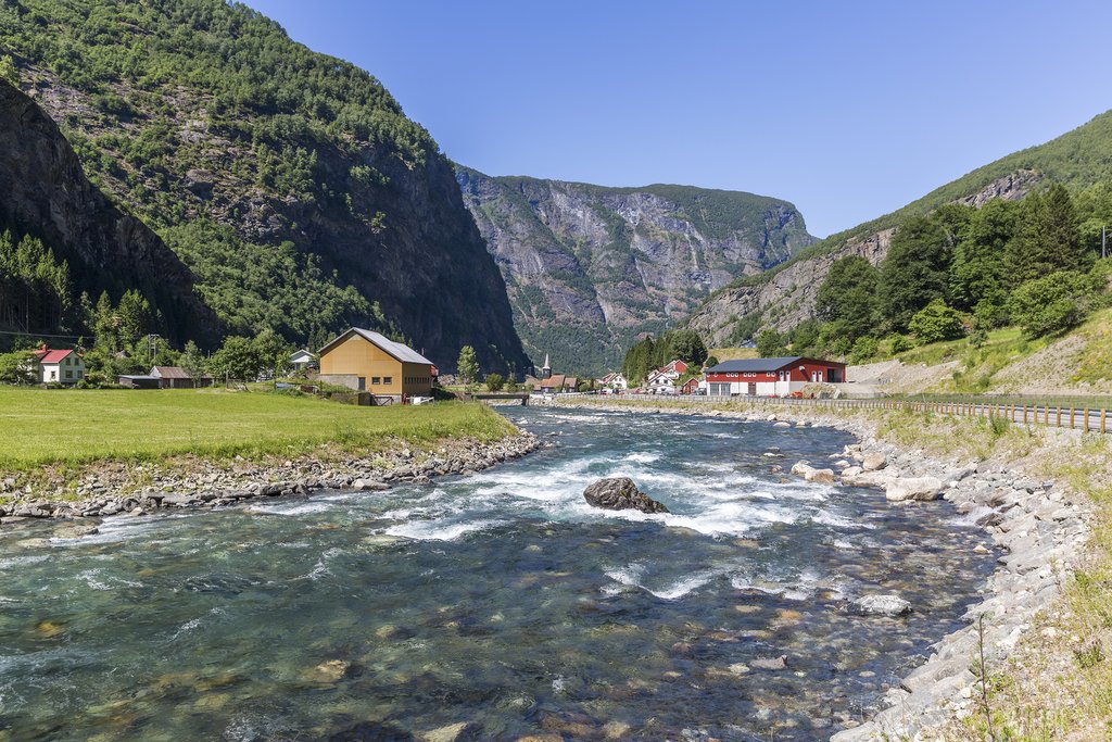 Pass by gorgeous scenery on the train to Myrdal