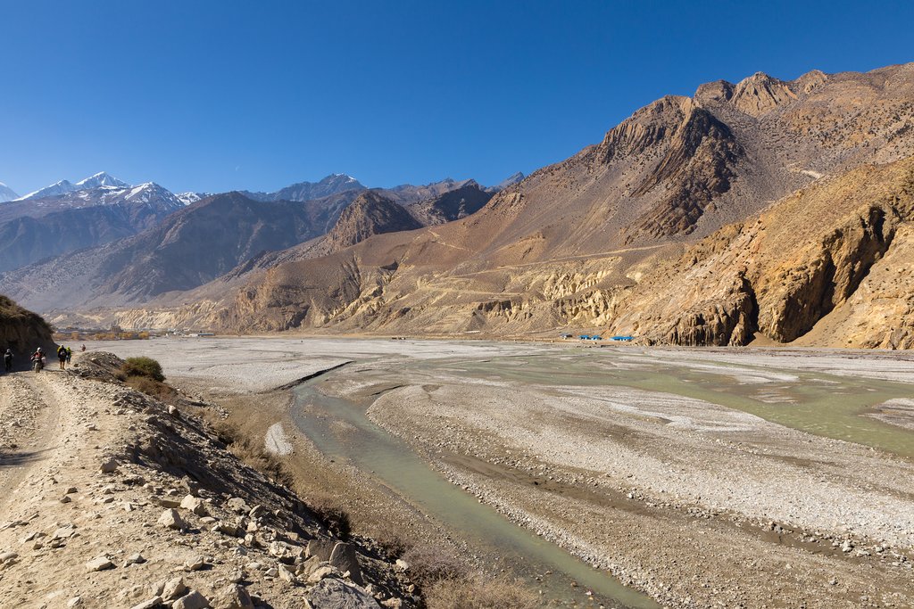Kali Gandaki river near Jomsom
