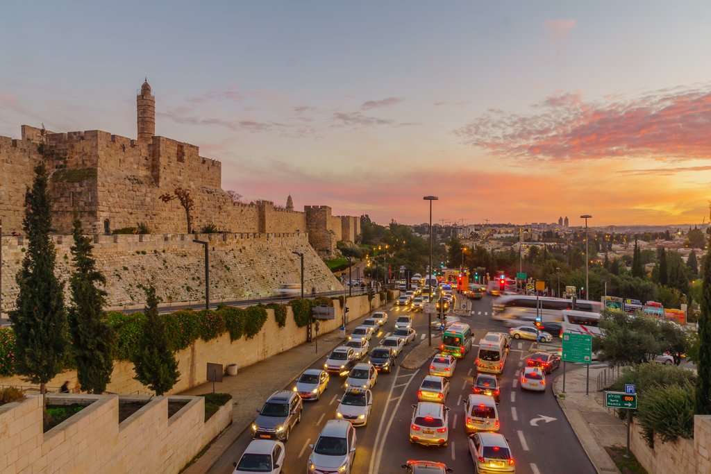 Sunset in Jerusalem