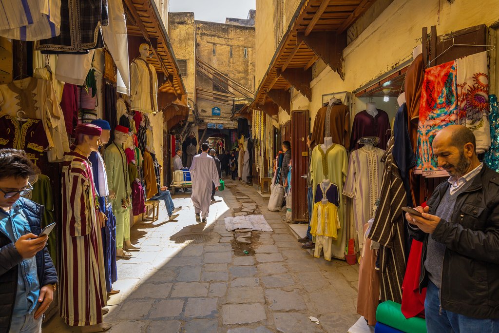 Old medina in Fes, Morocco