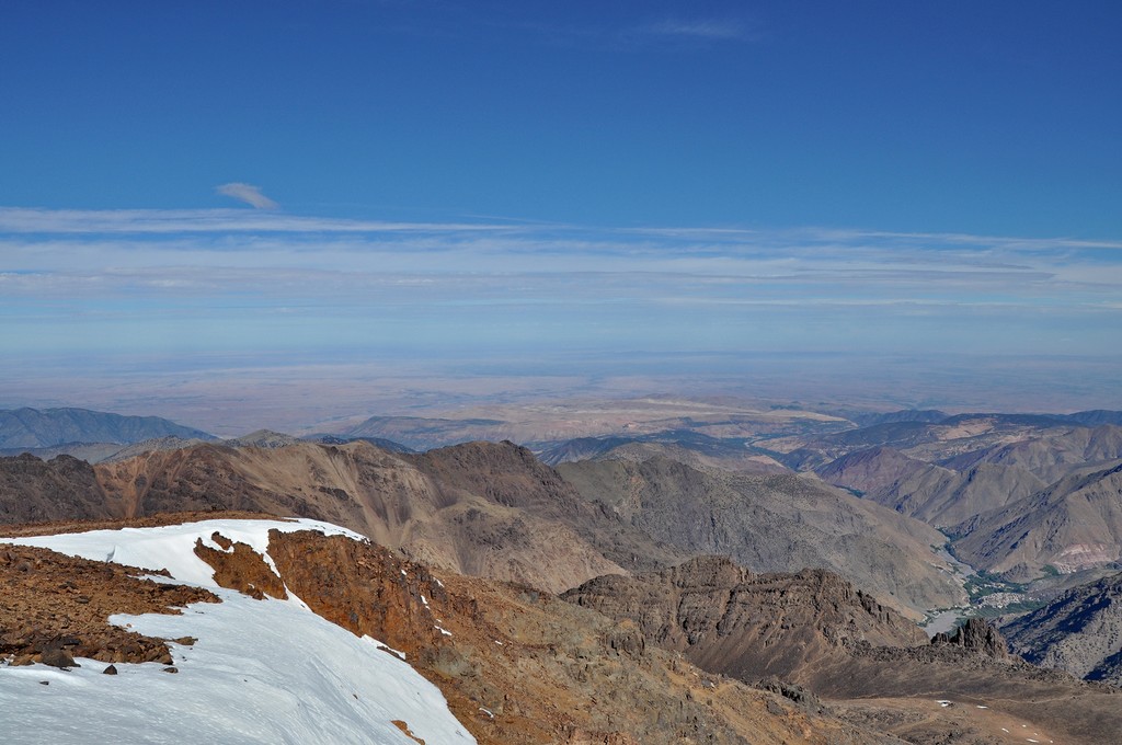 View from Toubkal