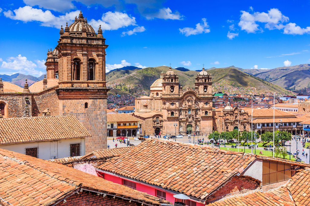 View of Cusco's Plaza de Armas