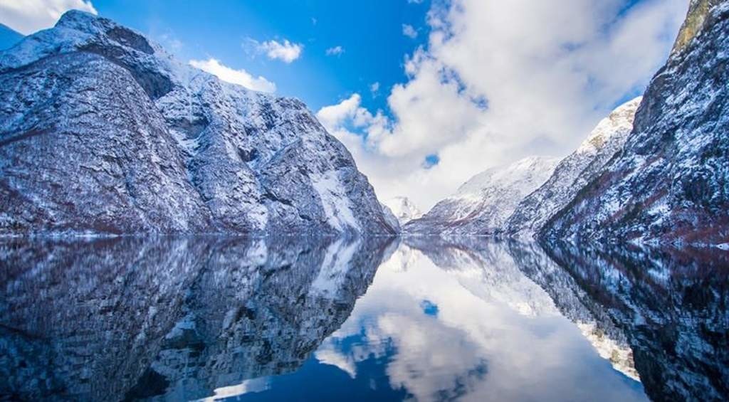 Winter views of the fjords