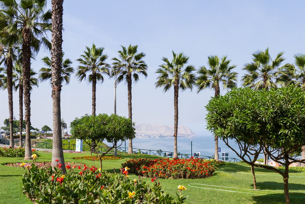 Lima's seaside Miraflores district