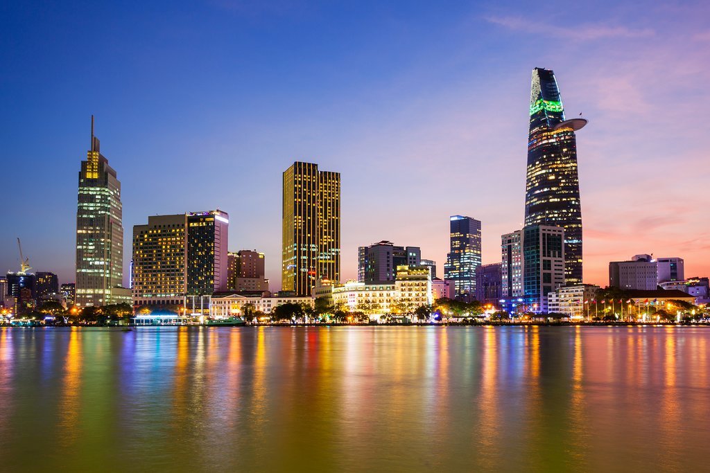 View of Ho Chi Minh City