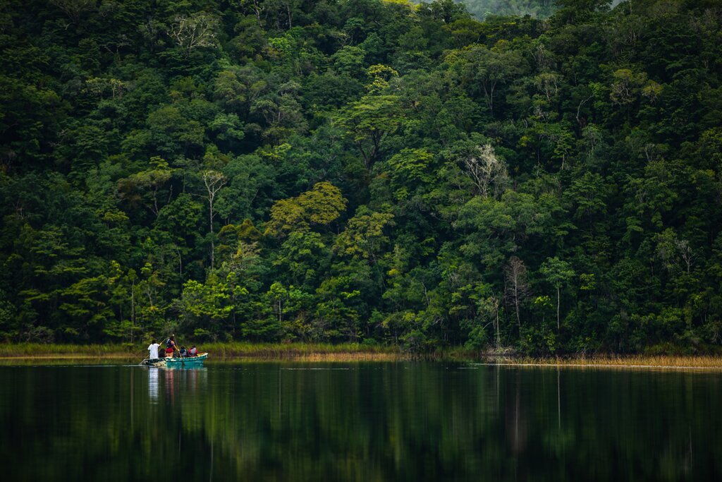 Contemplate the tranquility of nature