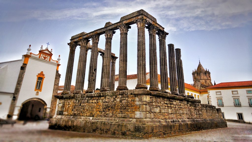 The Roman Temple of Évora