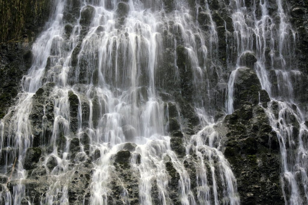 Karekare Falls in the Waitakere Ranges