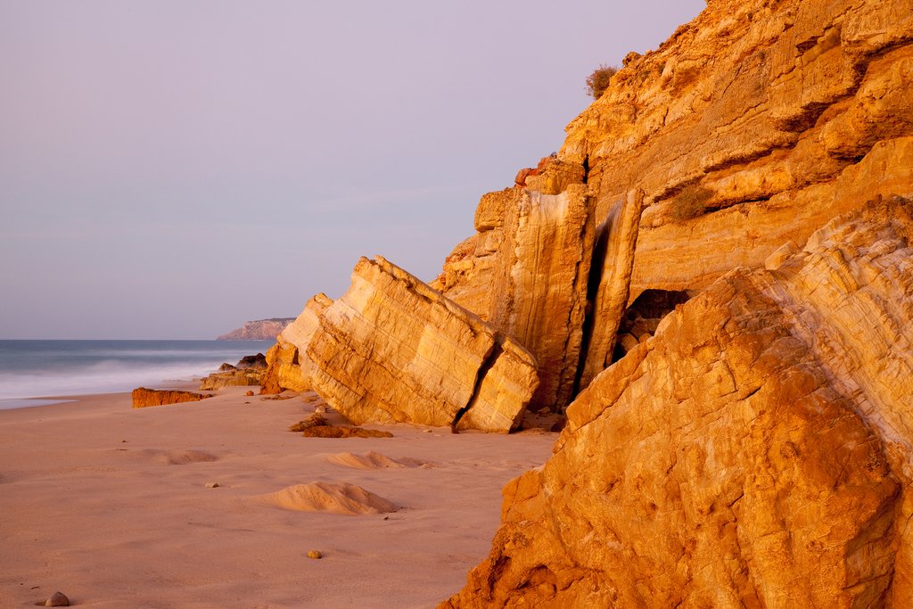 Sandstone rock in Salema