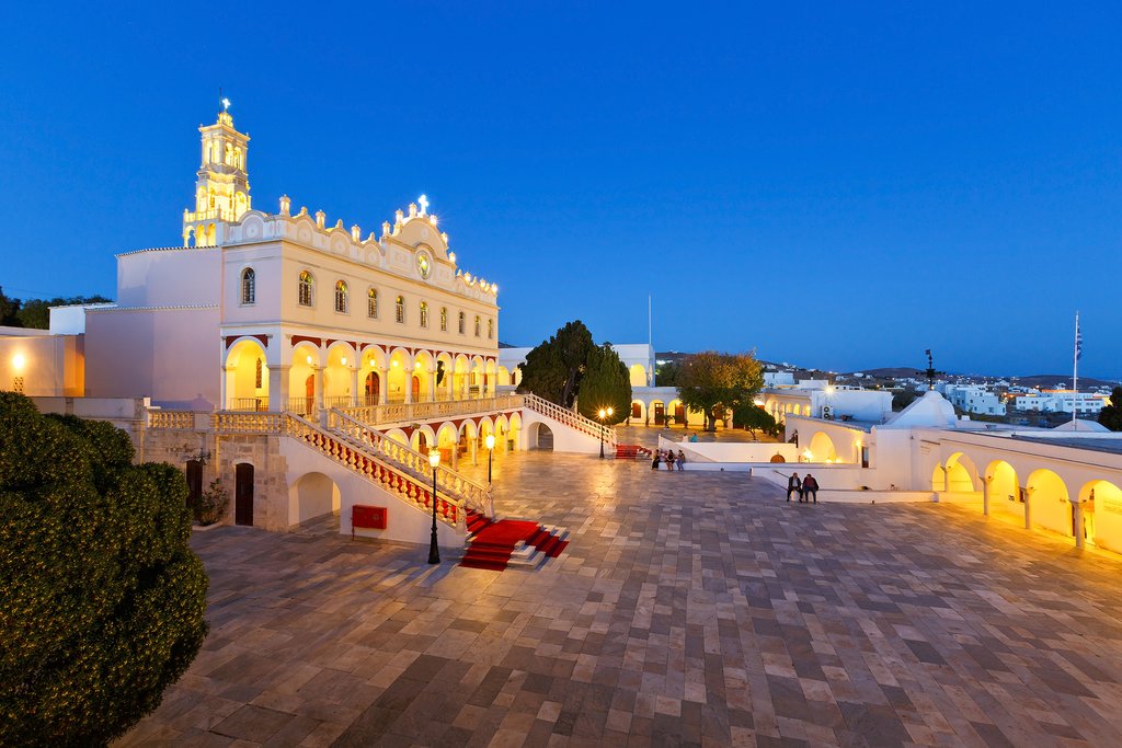 Panagia Evangelista church Tinos Greece