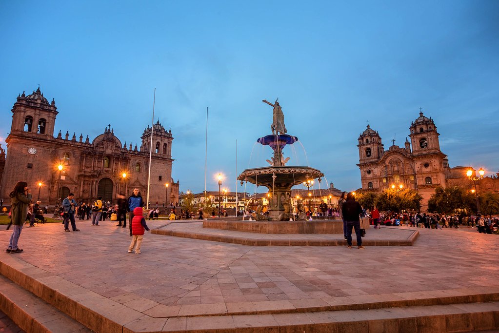 Cusco at night