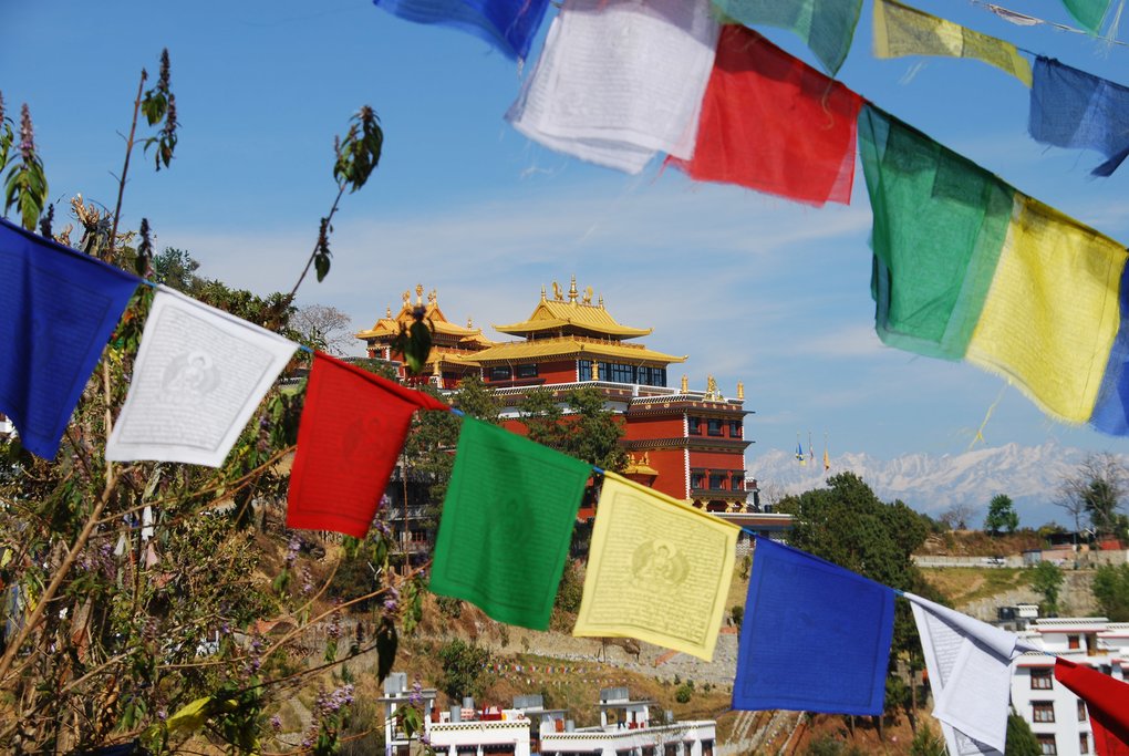 The Thrangu Tashi Yangtse Monastery in Namo Buddha