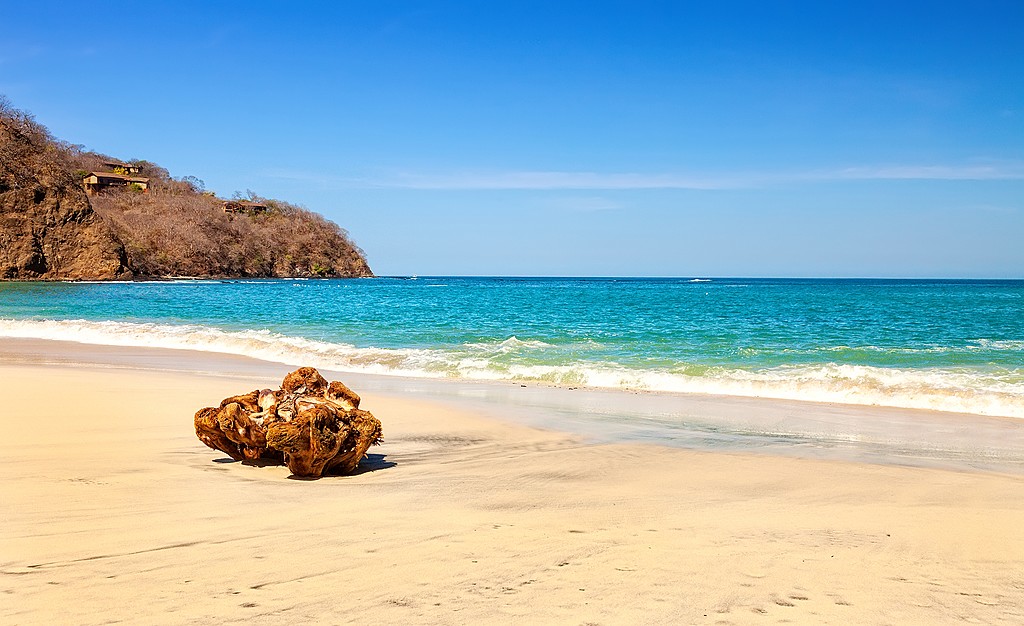 The Guanacaste region on the Pacific Coast is known for its arid landscape and beautiful beaches