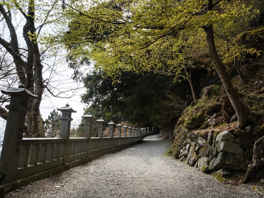Gravel Path Leading to Temple 12, Shosan-ji