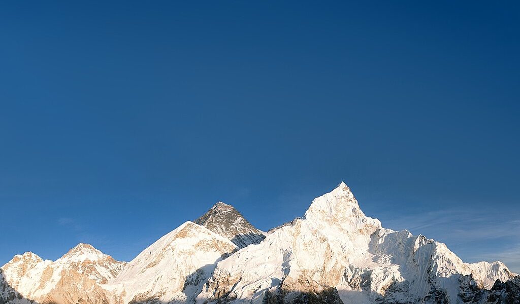 Panoramic View Of Mount Everest From Kala Patthar