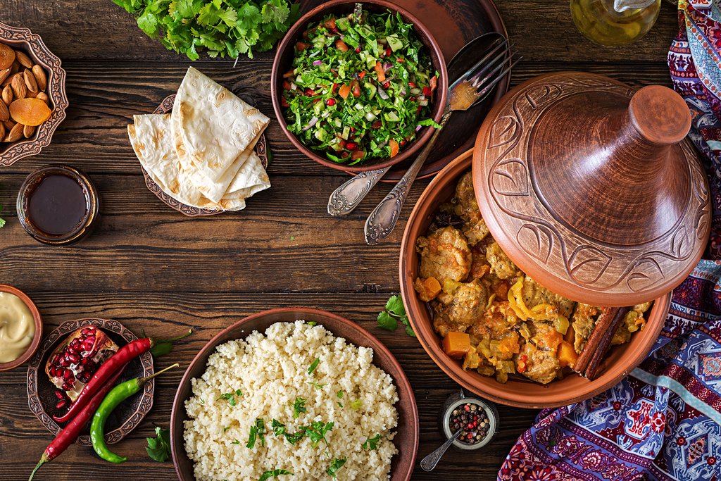 Traditional Tagine dishes