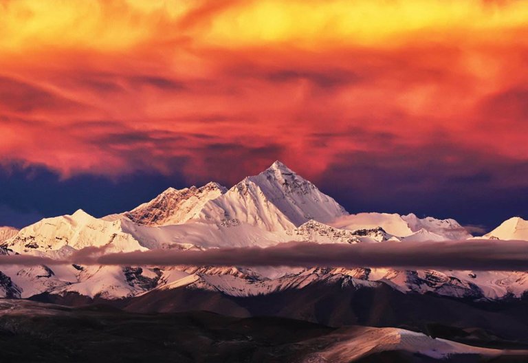 Sunrise over Mt. Everest