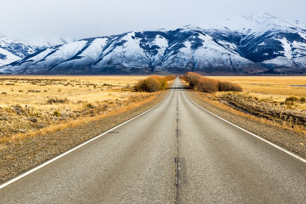 Traffic-free environs near El Calafate