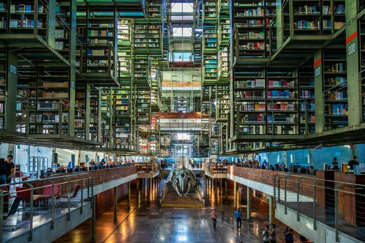 San Juan'market and Vasconcelos library