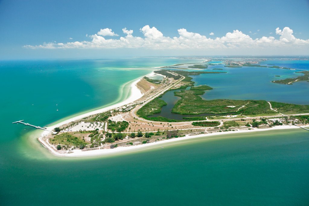 Ft Desoto Aerial View