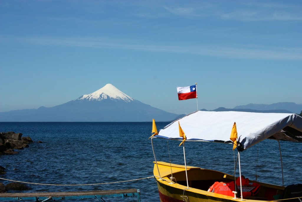 Strait of Magellan in Chile