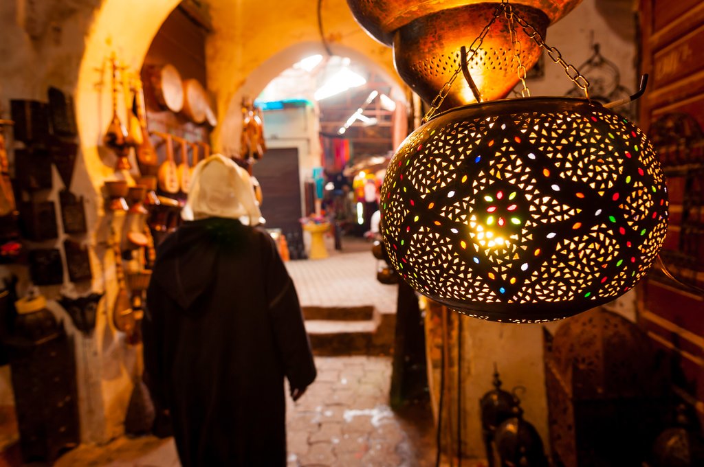 Shop in the Souks (Markets) for Artisan Goods