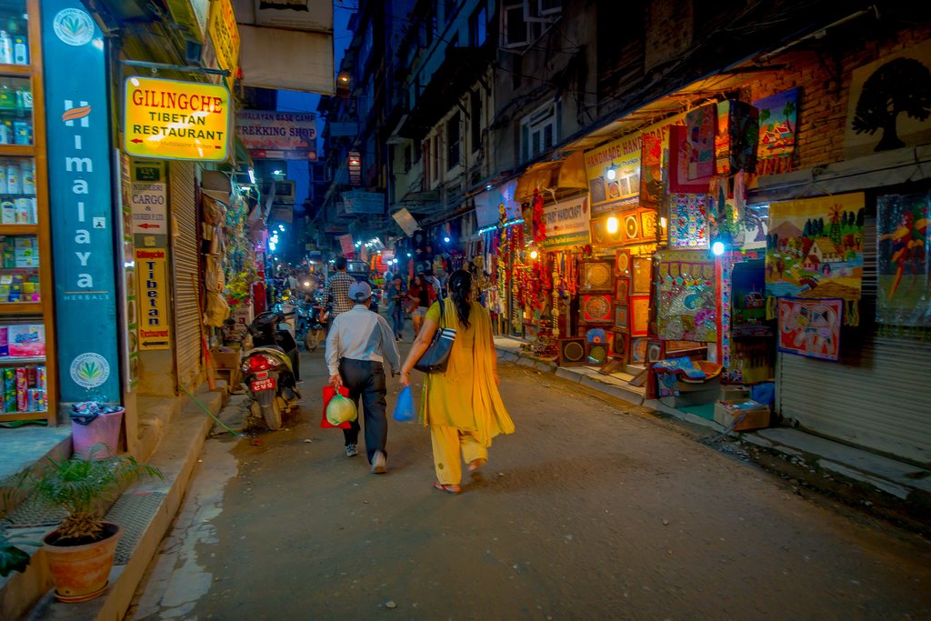 Plenty of restaurants to choose from in Kathmandu