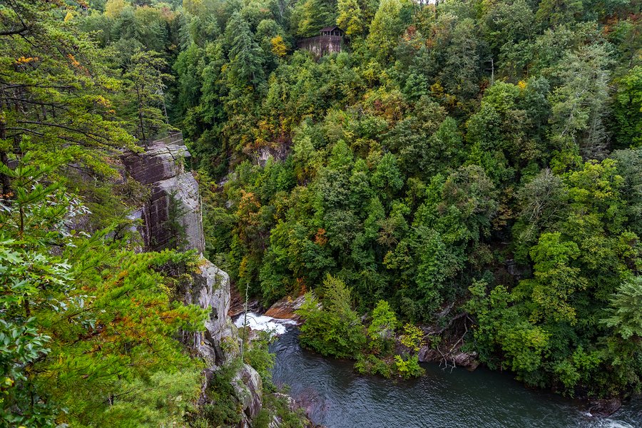 Stop at Tallulah Gorge along the way