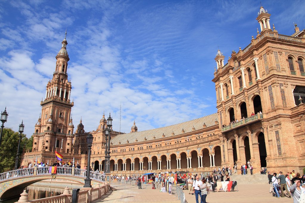 Plaza de España in Seville