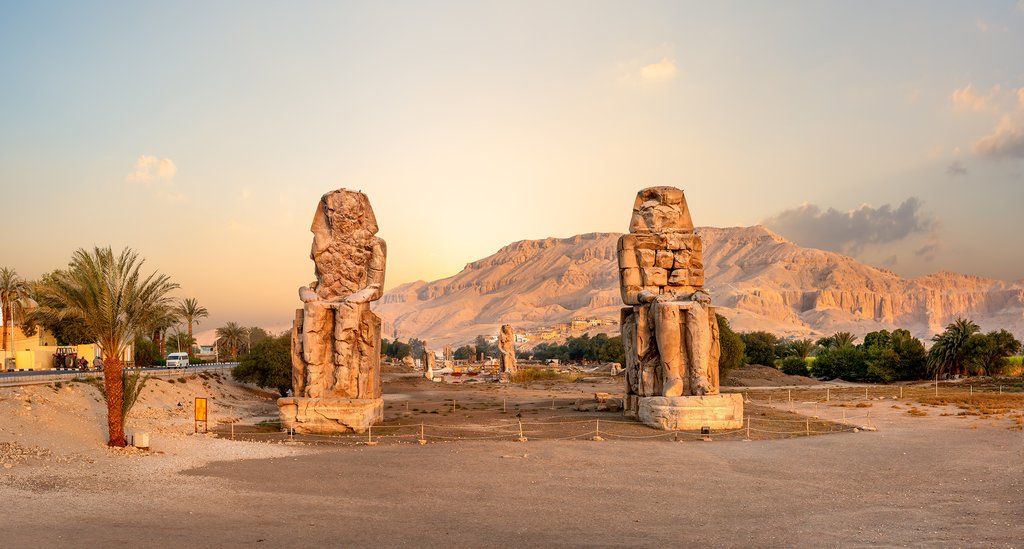 Colossi of Memnon, Luxor, Egypt
