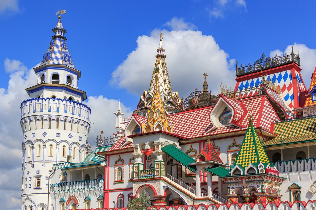 View of Izmailovsky Kremlin