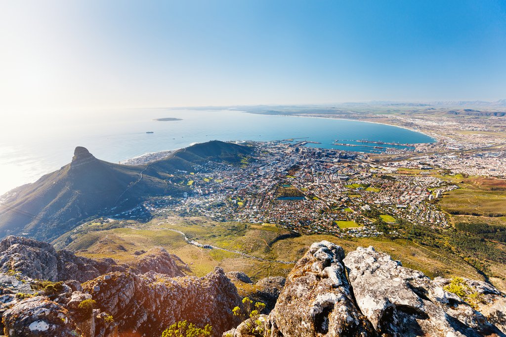 View of Cape Town from Table Mountain