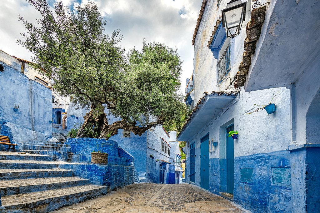 Blue-hued Chefchaouen