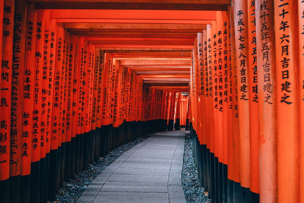 The 10,000 Red Gates of Fushimi Inari