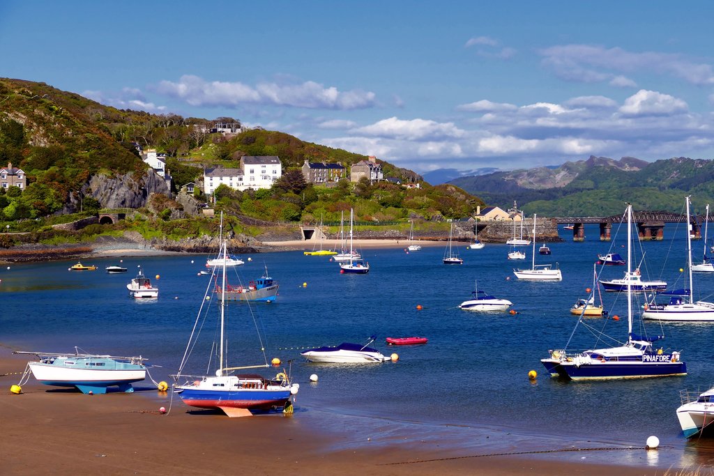 North Wales has a lot of beautiful beaches, like this one in Barmouth