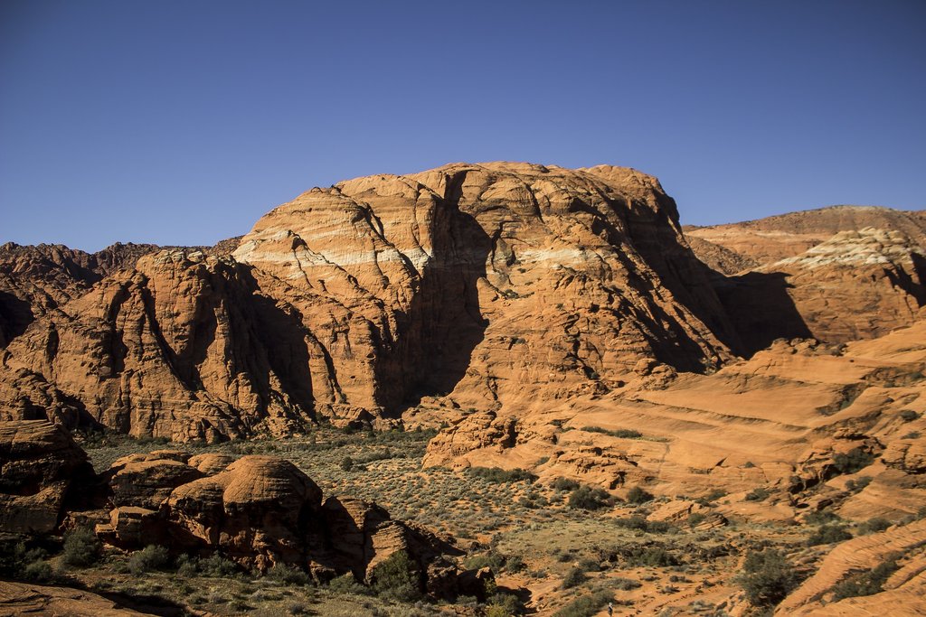 Snow Canyon State Park's petrified sand dunes and lava flows