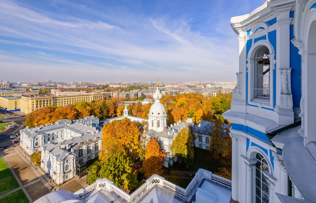 Smolny Cathedral, St. Petersburg